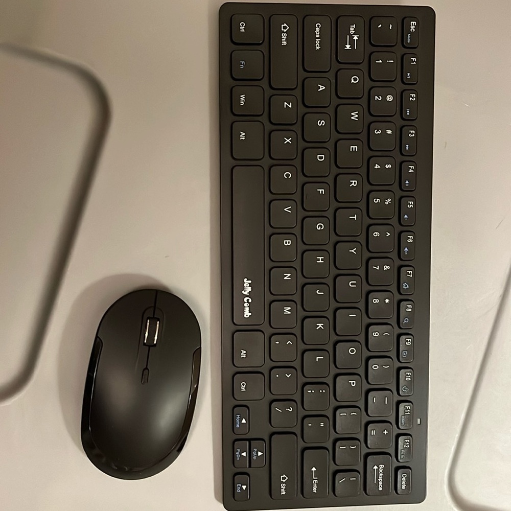 Wireless mouse and keyboard